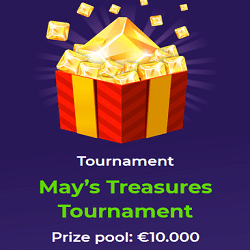 May's Treasures Tournament - iWild Casino