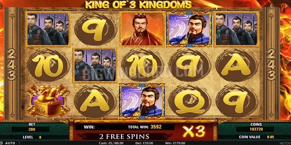 King Of 3 Kingdoms Netent Slot