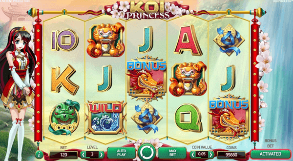 Koi Princess Netent Slot