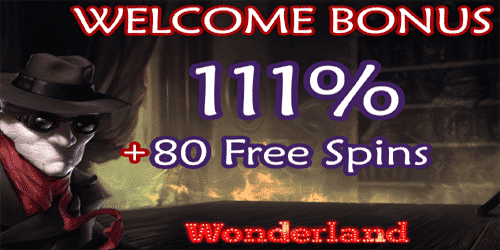 Wonderland Casino promo