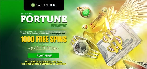 CasinoLuck promotion