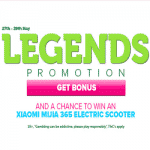 Legends Promotion: Free Spins from CasinoLuck