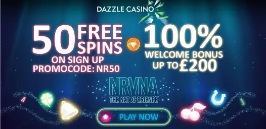Dazzle Casino bonus & free spins