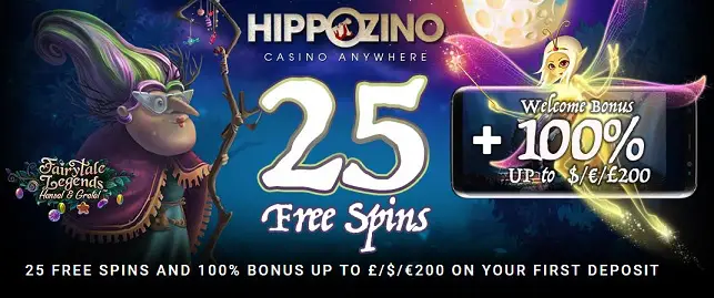Hippozino Casino Free Spins & Bonus