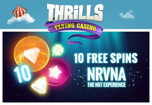 10 Free Spins No Deposit On NRVNA