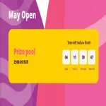 May Open: 2500 EUR in prizes from casino Spinurai
