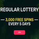 3,000 Free Spins - Lottery by Woo Casino