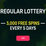 3,000 Free Spins - Lottery by Woo Casino